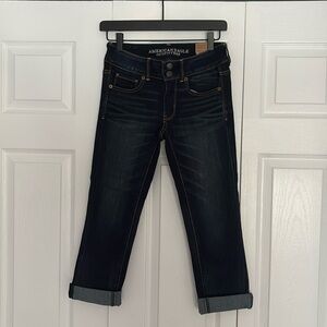 American eagle artist crop jeans NWT